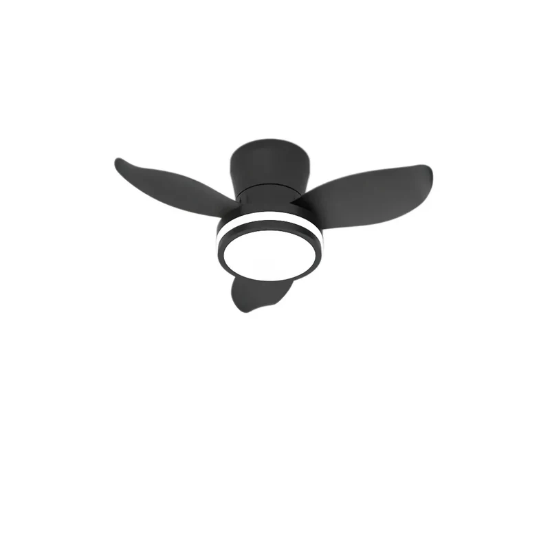 Moderner 3-flügeliger Deckenventilator mit Licht und Fernbedienung