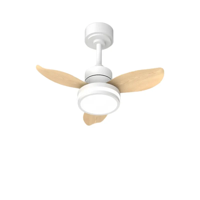 Moderner 3-flügeliger Deckenventilator mit Licht und Fernbedienung