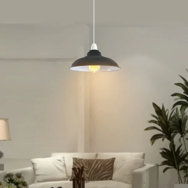Metall Lampenschirm E27 Industrial Stil für Pendelleuchte~3429