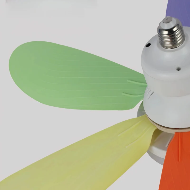 Kleiner Deckenventilator mit Licht, Fernbedienung