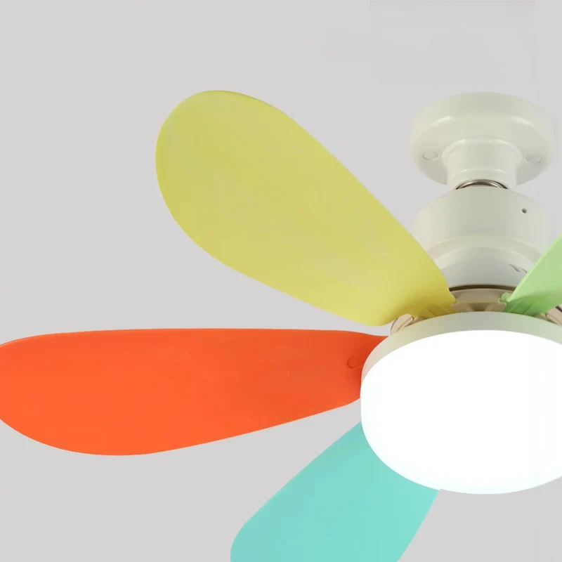 Kleiner Deckenventilator mit Licht, Fernbedienung