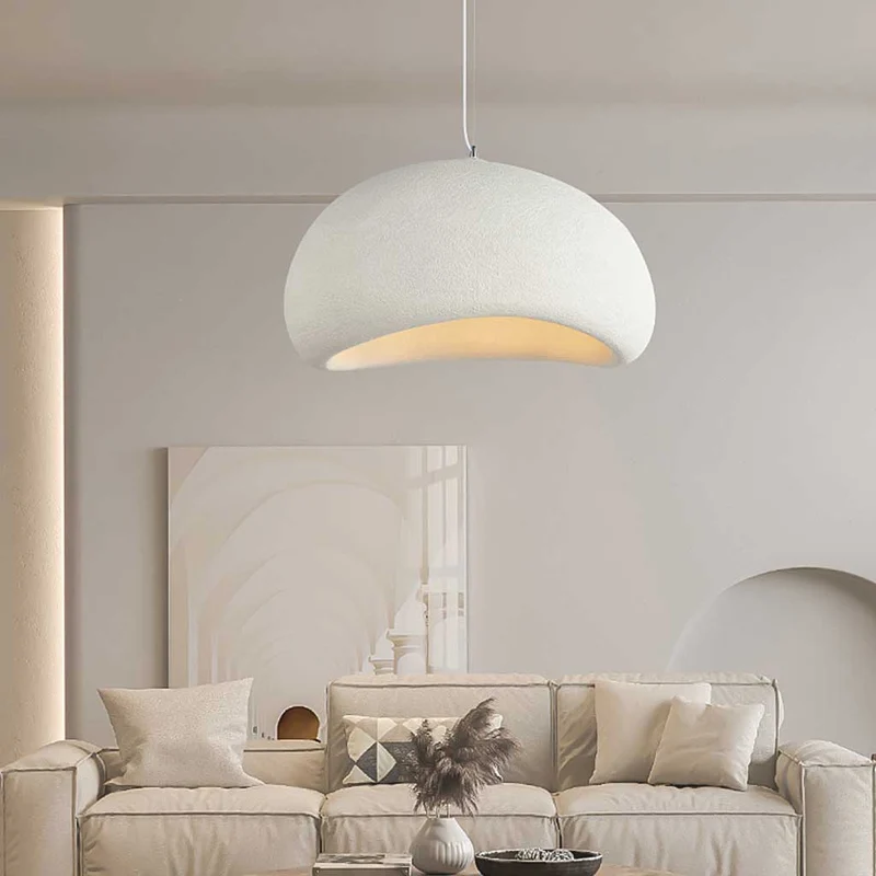 Pendant Ceiling Light Cloud Minimalist Japanese Wabi-Sabi, 3 Colors