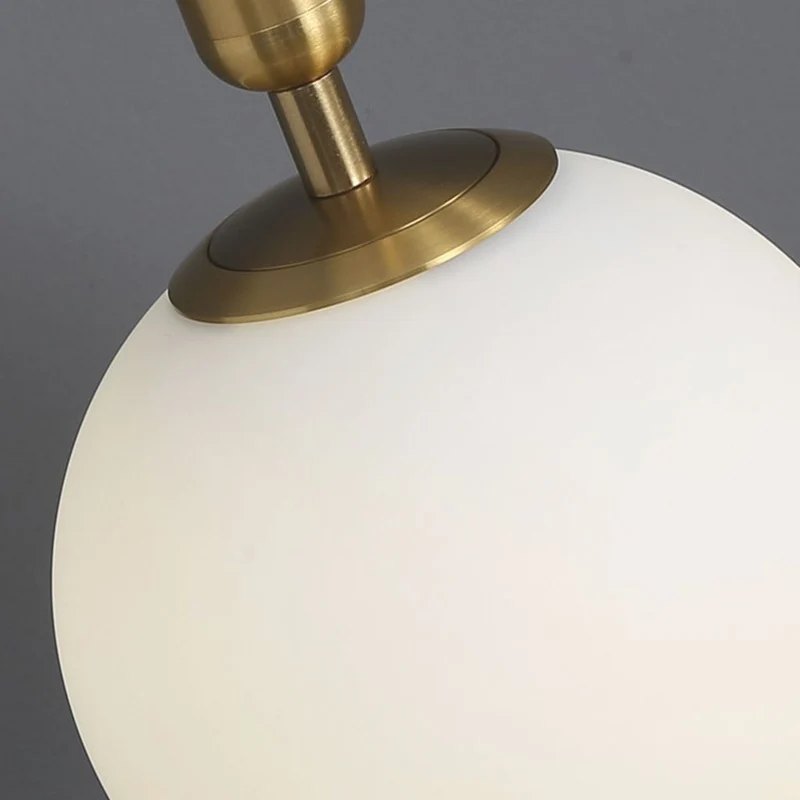 Wall Lamp Hanging Modern Nordic with Globe Glass Shade