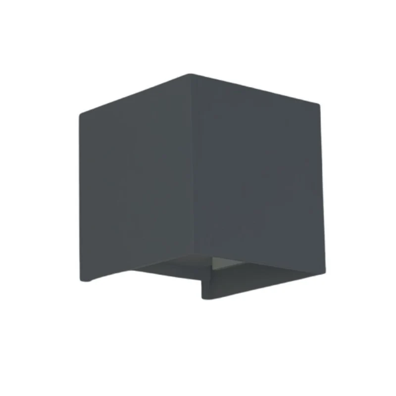 LED Wandleuchte G9 H 100mm IP65 Anthrazit - Lumo