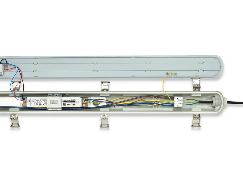 Philips Ledinaire | LED-Lichtleiste | 120 cm | 42 W | 4000 K – Naturweiß (840) | IP65 | Nicht dimmbar | Durchgangsverdrahtung möglich