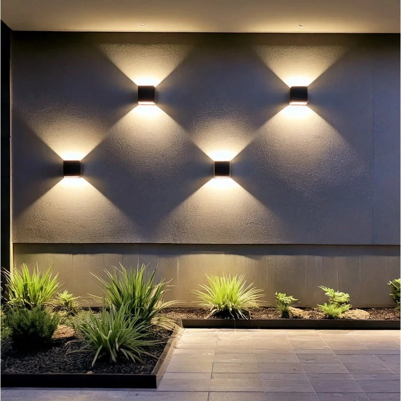 LED Wandleuchte G9 H 100mm IP65 Schwarz - Lumo