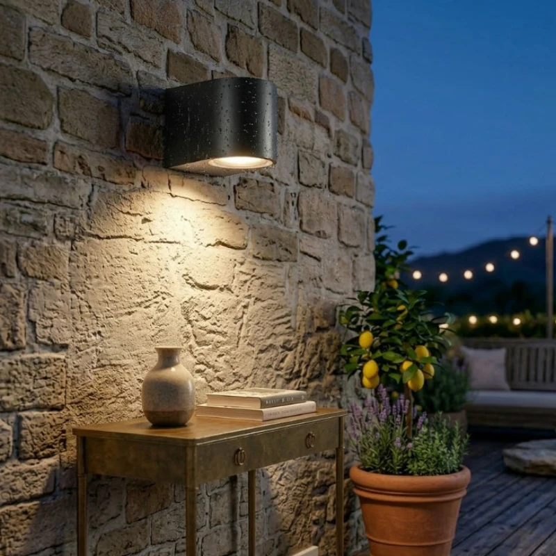 3W LED Wandlampe IP54 Warmweiß für Innen & Außen ~3485
