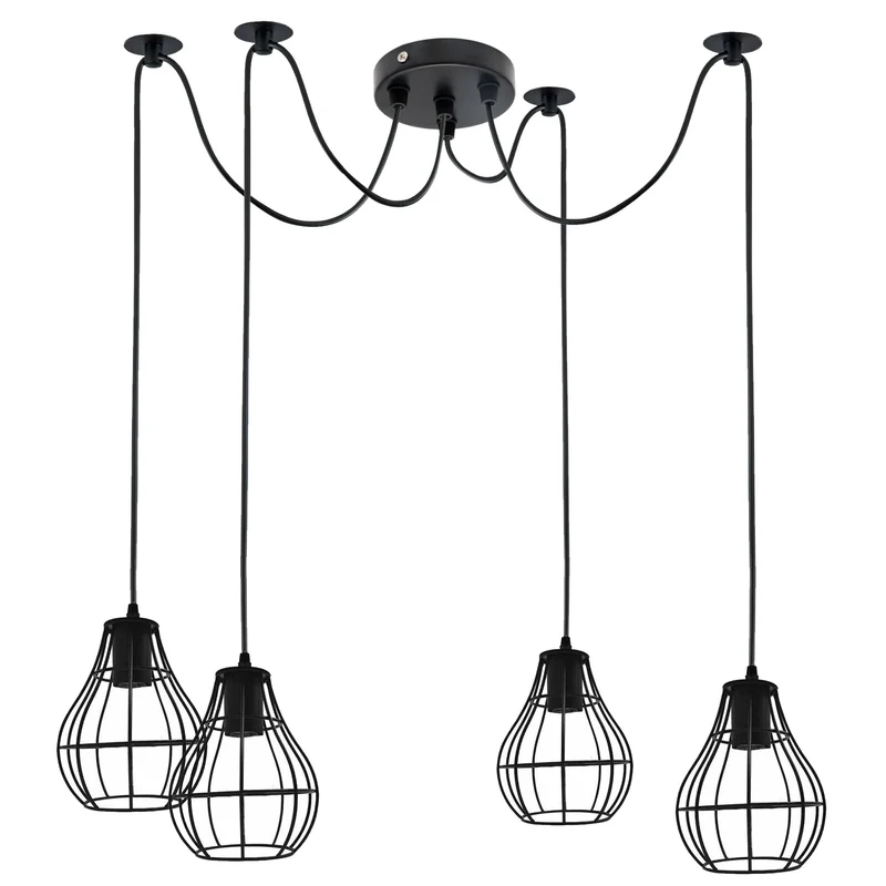 Industrielle Vintage-LED-Pendelleuchte~3468