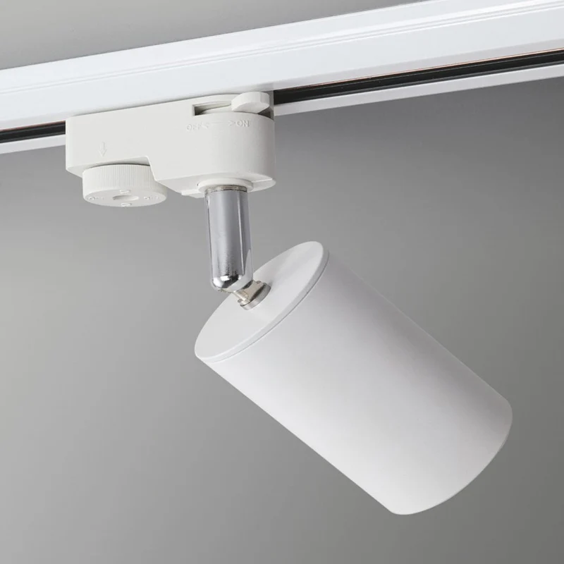 Ceiling Light Spotlight Modern LED Track Linear, Black / White