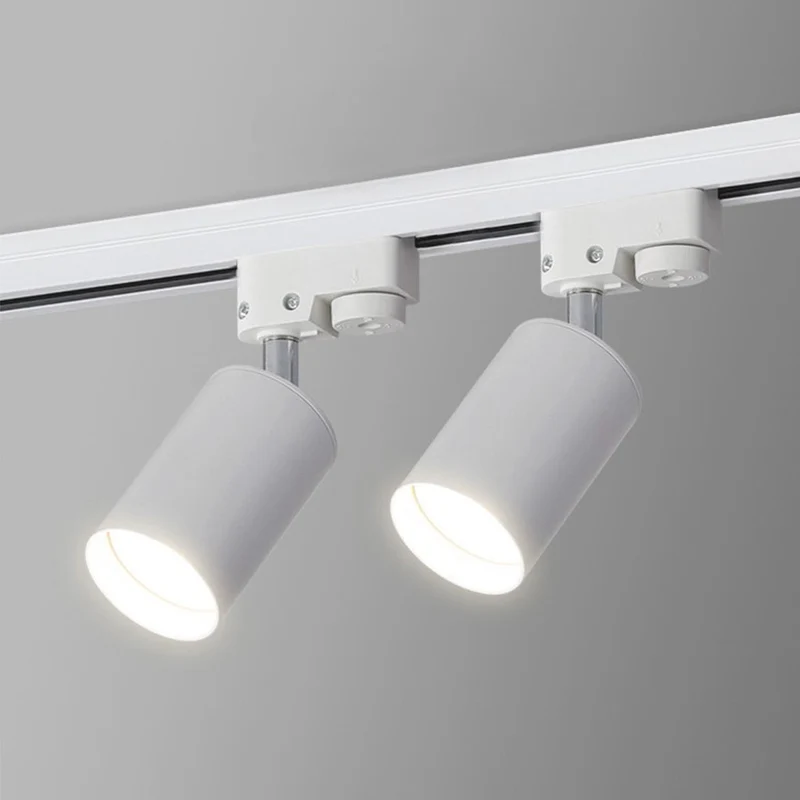 Ceiling Light Spotlight Modern LED Track Linear, Black / White