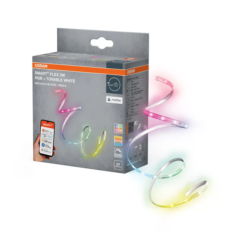 OSRAM Matter SMART+ FLEX LED Streifen 2M RGB Tunable White