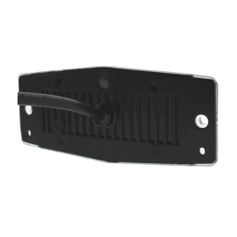 LED-Doppelbrennerlampe mit integriertem Stroboskoplicht / dunkel getönter Linse