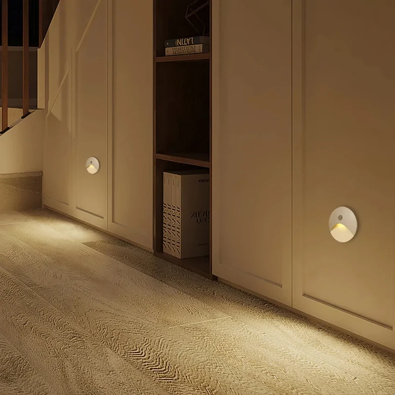 LED Wandeinbauleuchte für Treppenbeleuchtung mit Sensor, IP65