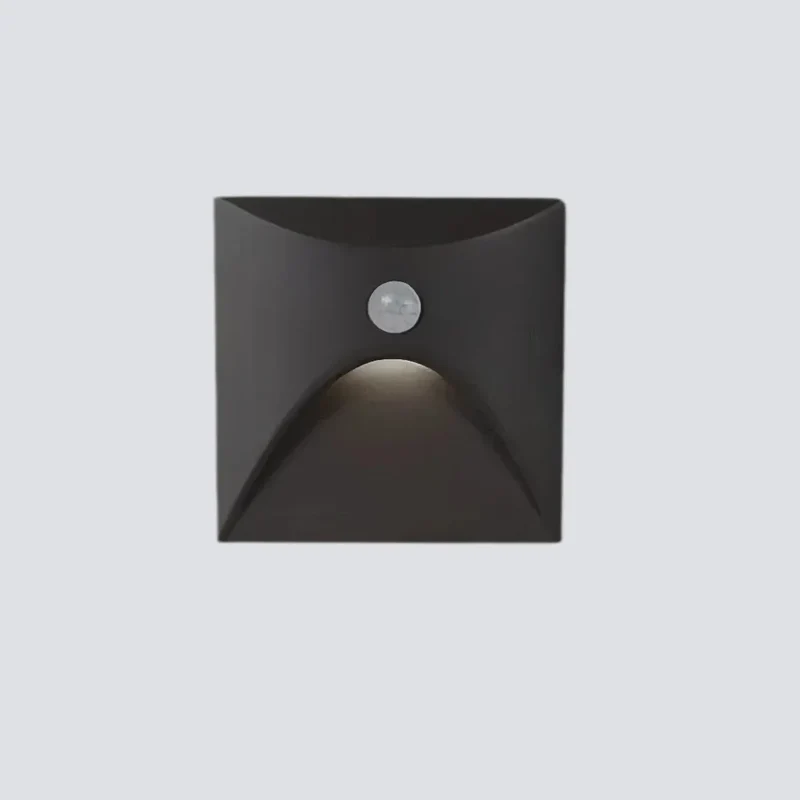 LED Wandeinbauleuchte für Treppenbeleuchtung mit Sensor, IP65