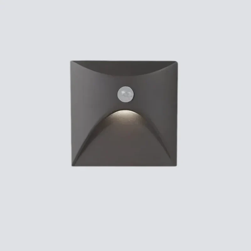 LED Wandeinbauleuchte für Treppenbeleuchtung mit Sensor, IP65