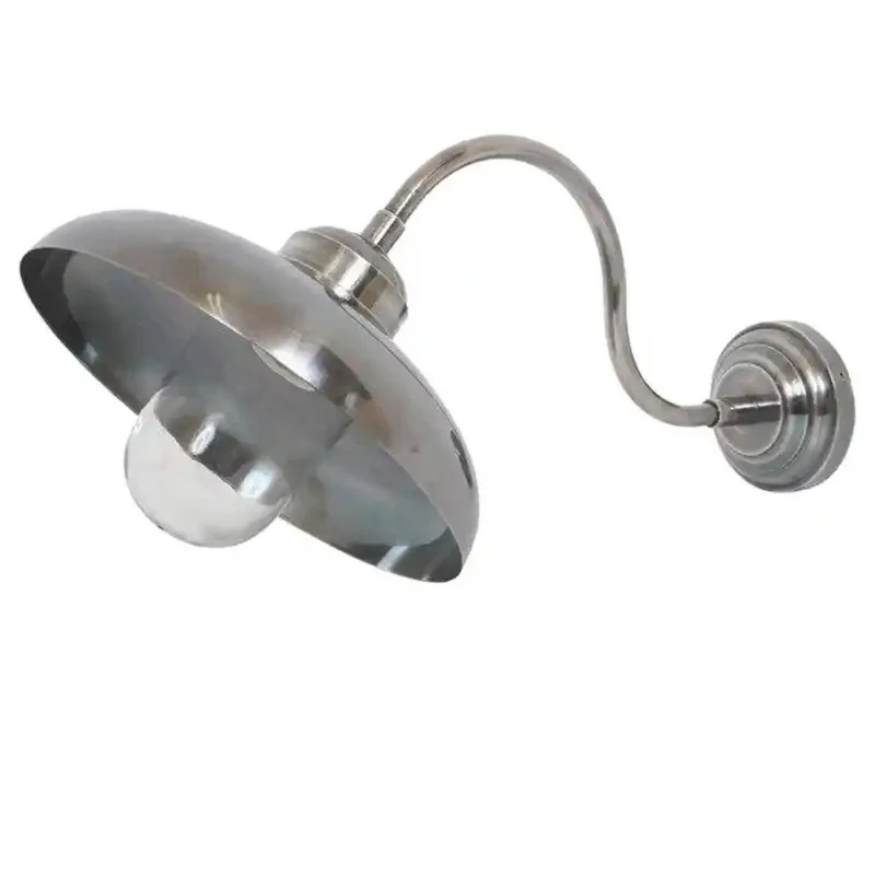 Casa Padrino Jugendstil Hofleuchte 30 x H. 57 cm - Silber - Nostalgische Wetterfeste Außenleuchte
