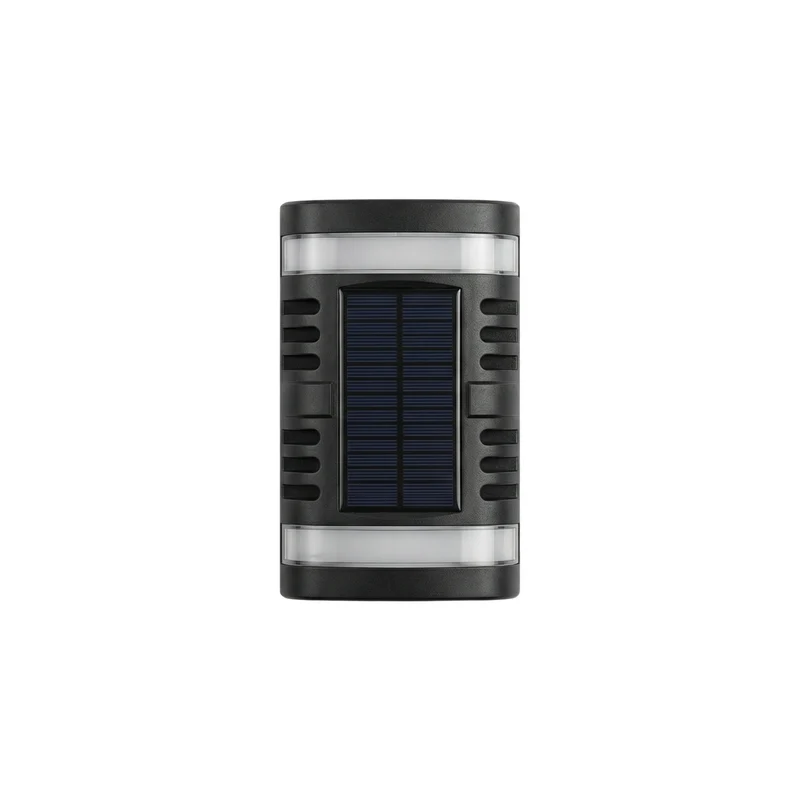 Schwarze Außenwandleuchte aus Aluminium für Terrasse – Noctarion