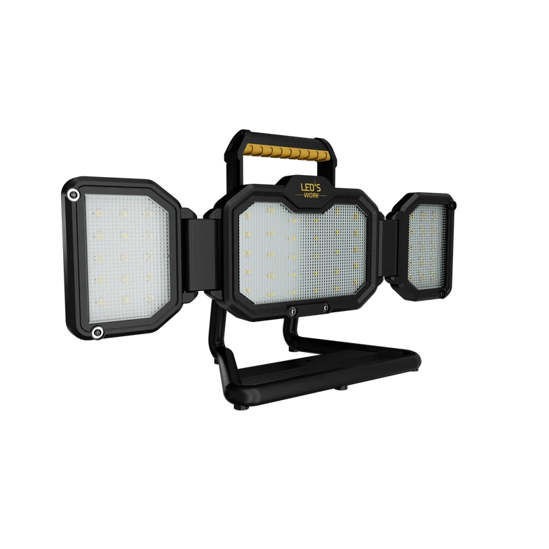 LED Akku Arbeitsstrahler, 30W, 3000 Lumen, IP54, dimmbar - LED's Work