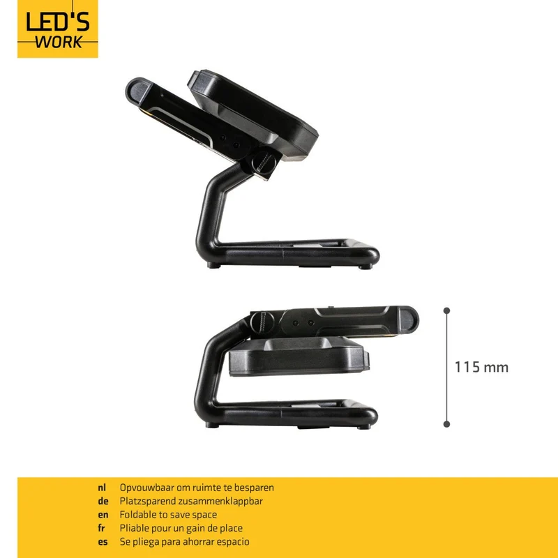 LED Wiederaufladbare Arbeitsleuchte 20W 2000lm 4000K neutralweiß IP54 - LED's Work