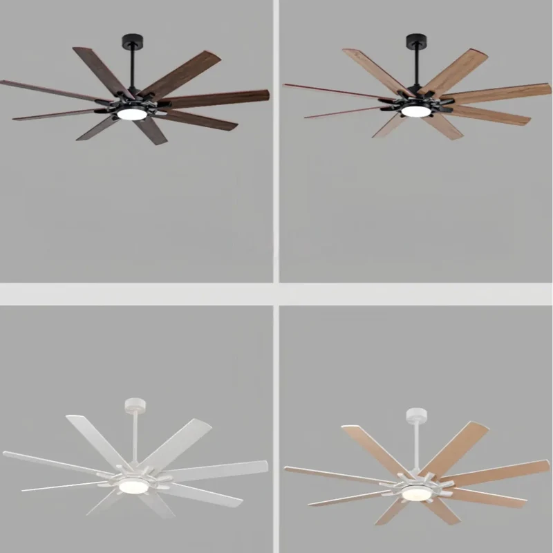 Großer Deckenventilator mit Licht leise und Fernbedienung