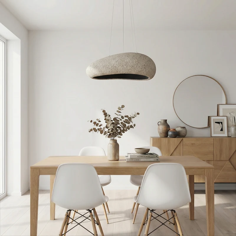 Minimalistische nordische Hängelampe für Esszimmer – Célanor