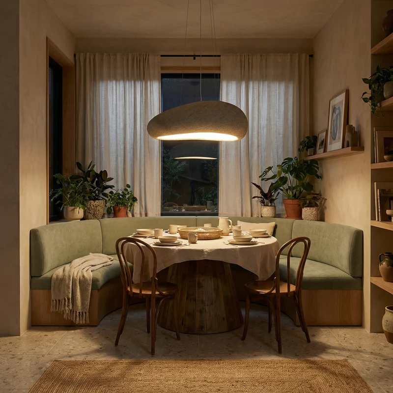 Minimalistische nordische Hängelampe für Esszimmer – Célanor