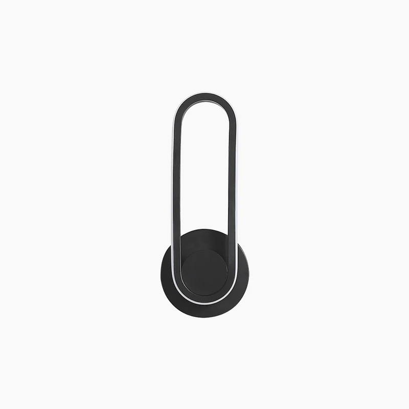 Wall Lamp Sconce Minimalist Rotating Aluminum LED, Linear/Oval