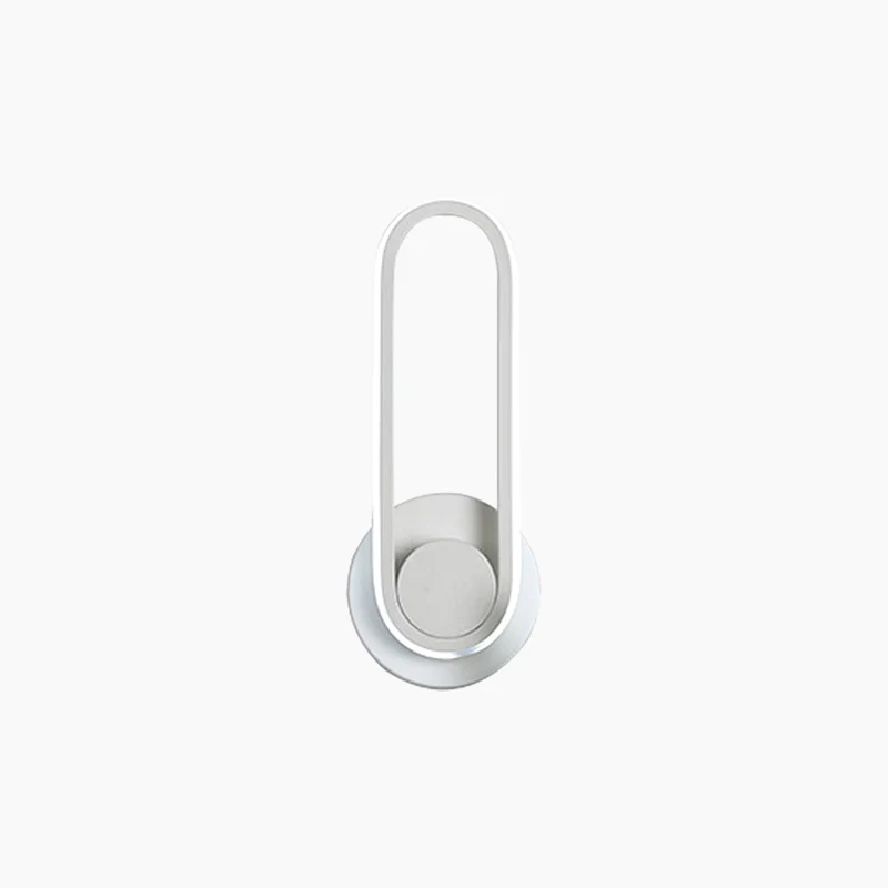 Wall Lamp Sconce Minimalist Rotating Aluminum LED, Linear/Oval