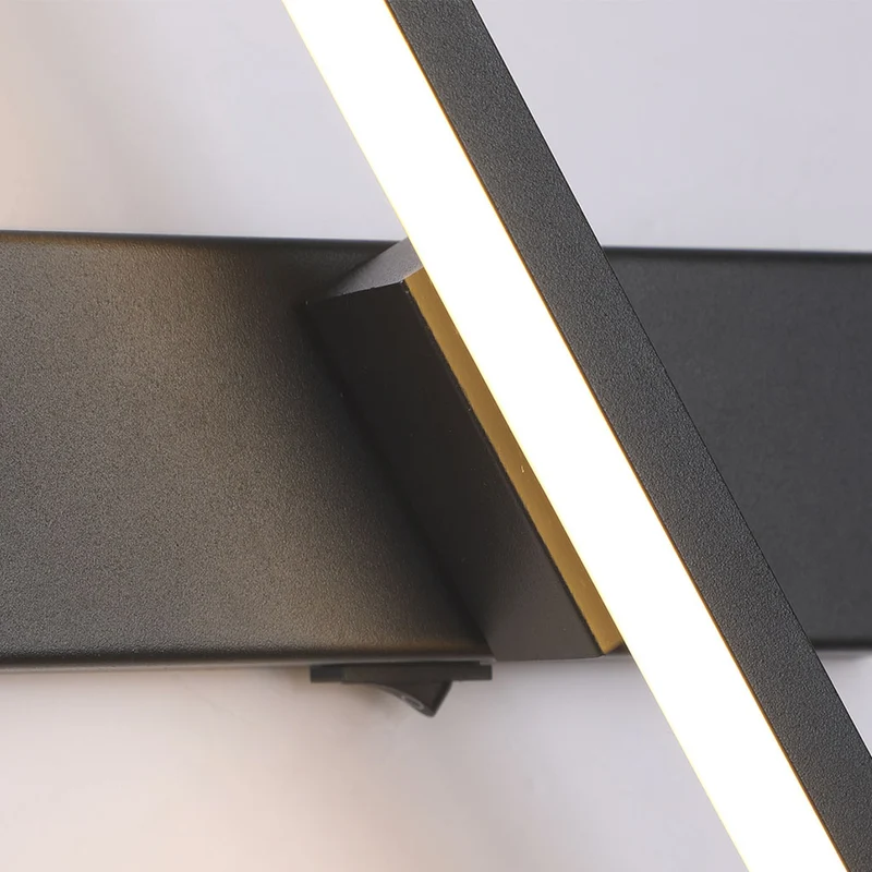 Wall Lamp Sconce Minimalist Rotating Aluminum LED, Linear/Oval
