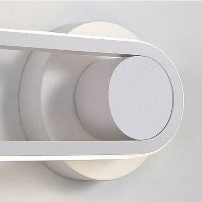 Wall Lamp Sconce Minimalist Rotating Aluminum LED, Linear/Oval
