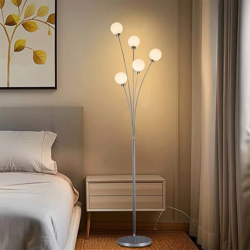 Ambient Floor Lamp Unique Modern Minimalist Glass Globe