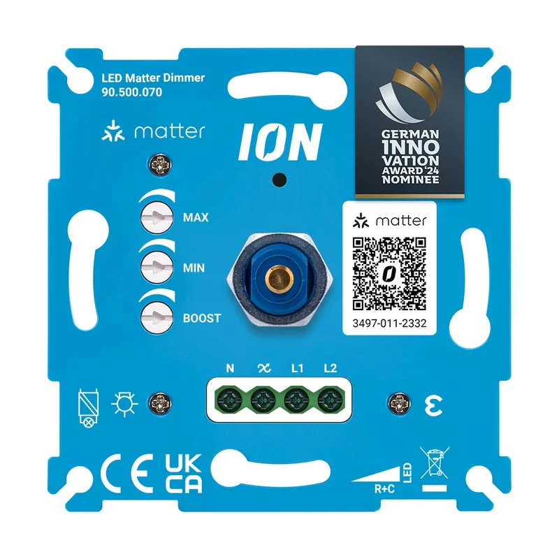 ION Matter LED-Dimmer | Universell | 0,3-200W | Schlau