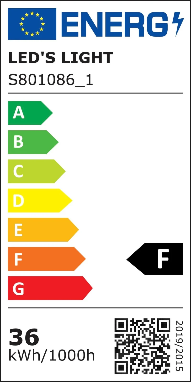 LED-Panel 62 x 62 cm 40W neutralweiß UGR<22 - LED's Light