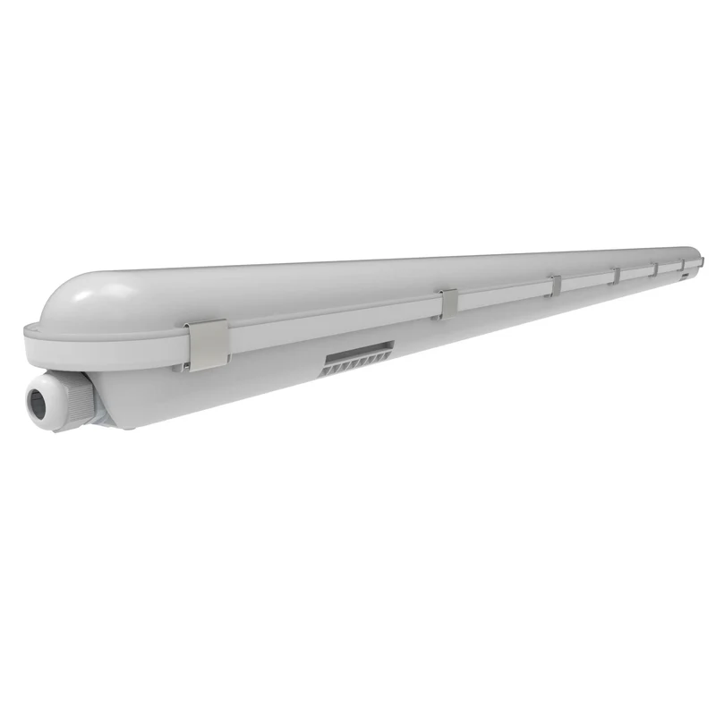 Philips LED-Leuchte Light Pro, 150 cm, 40 W, Energieeffizienzklasse B, dimmbar, 7200 lm, 180 lm/W, Schutzart IP65, 4000 K, Farbtemperatur IK08