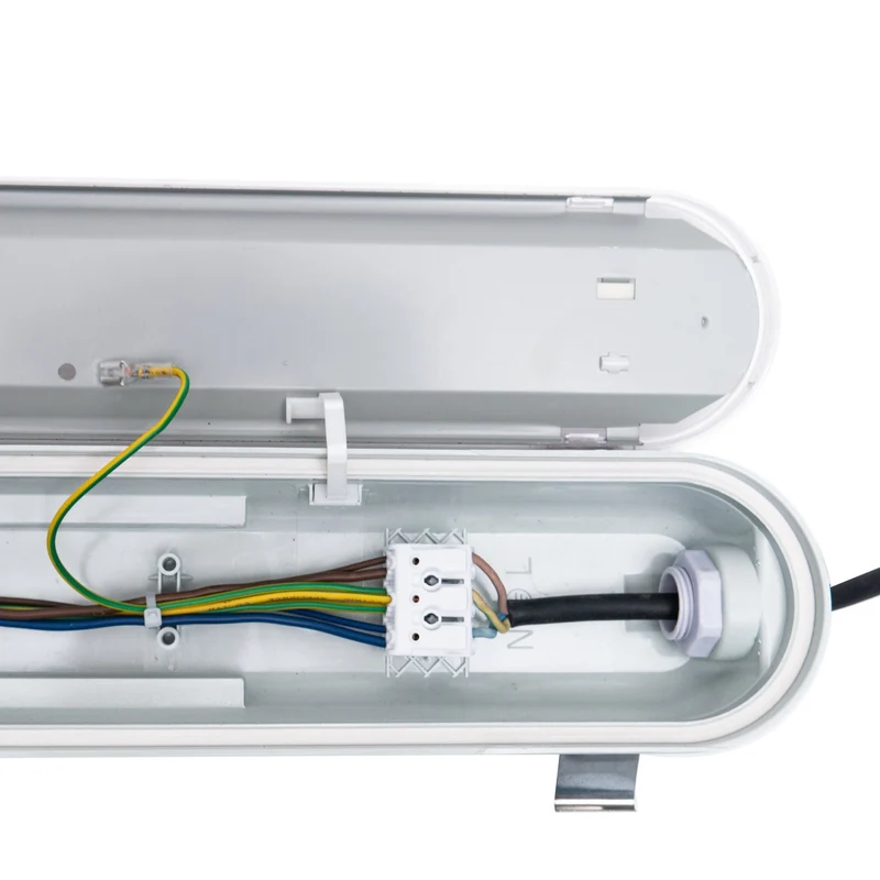 Philips LED-Leuchte Light Pro, 150 cm, 40 W, Energieeffizienzklasse B, dimmbar, 7200 lm, 180 lm/W, Schutzart IP65, 4000 K, Farbtemperatur IK08