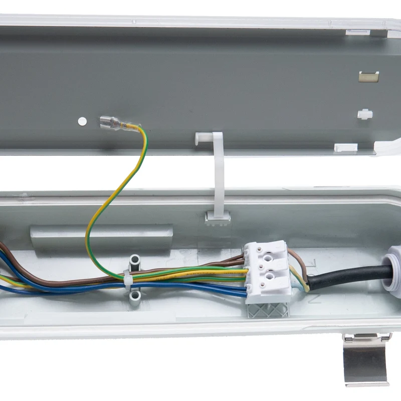Philips LED-Leuchte Light Pro, 150 cm, 40 W, Energieeffizienzklasse B, dimmbar, 7200 lm, 180 lm/W, Schutzart IP65, 4000 K, Farbtemperatur IK08