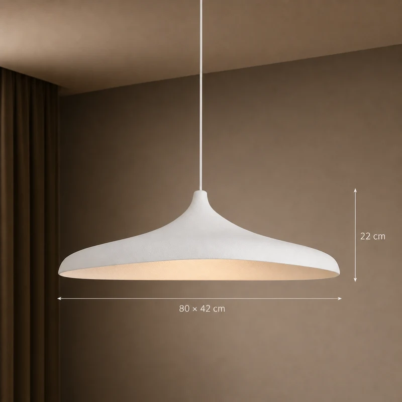 Pendelleuchte Wabi-Sabi Betonoptik – Zelinea