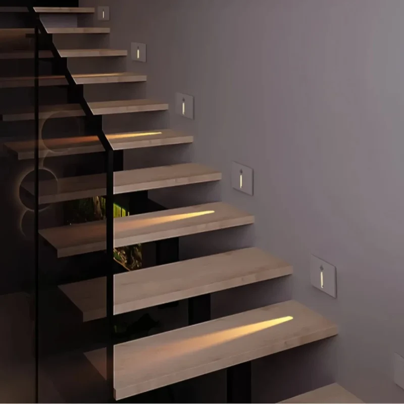 IP65 Wandeinbauleuchte für Treppe mit Bewegungsmelder