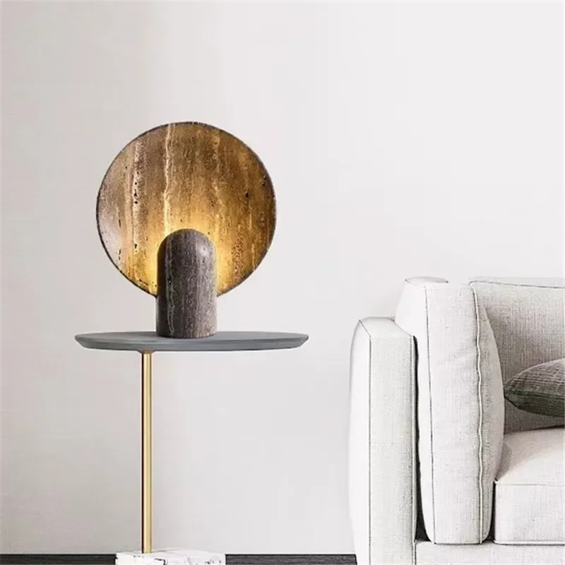 Minimalistische Tischlampe aus Harz – Creatisio