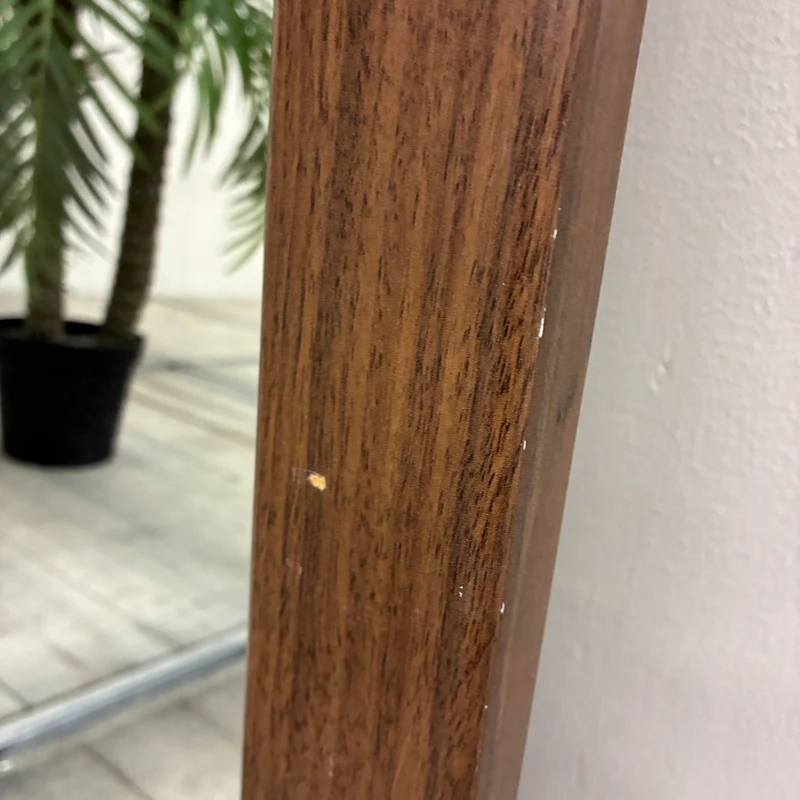 Wandspiegel 200x71cm Ganzkörperspiegel Holzrahmen Braun Nussbaum Spiegel Gebraucht