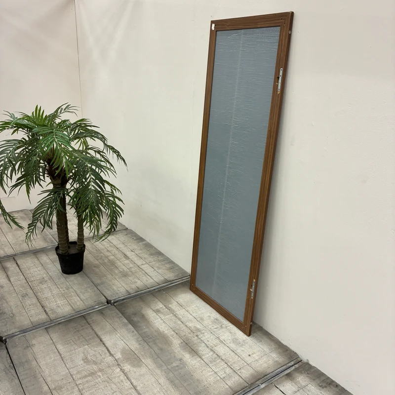 Wandspiegel 200x71cm Ganzkörperspiegel Holzrahmen Braun Nussbaum Spiegel Gebraucht