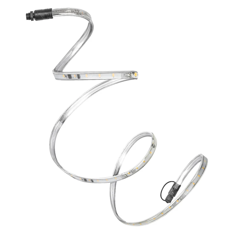 OSRAM Outdoor Flex LED Streifen 10M IP65, kaltweiß, bis 50 m erweiterbar, inkl. Kabeltrommel, Montagezubehör, Anschlusskabel
