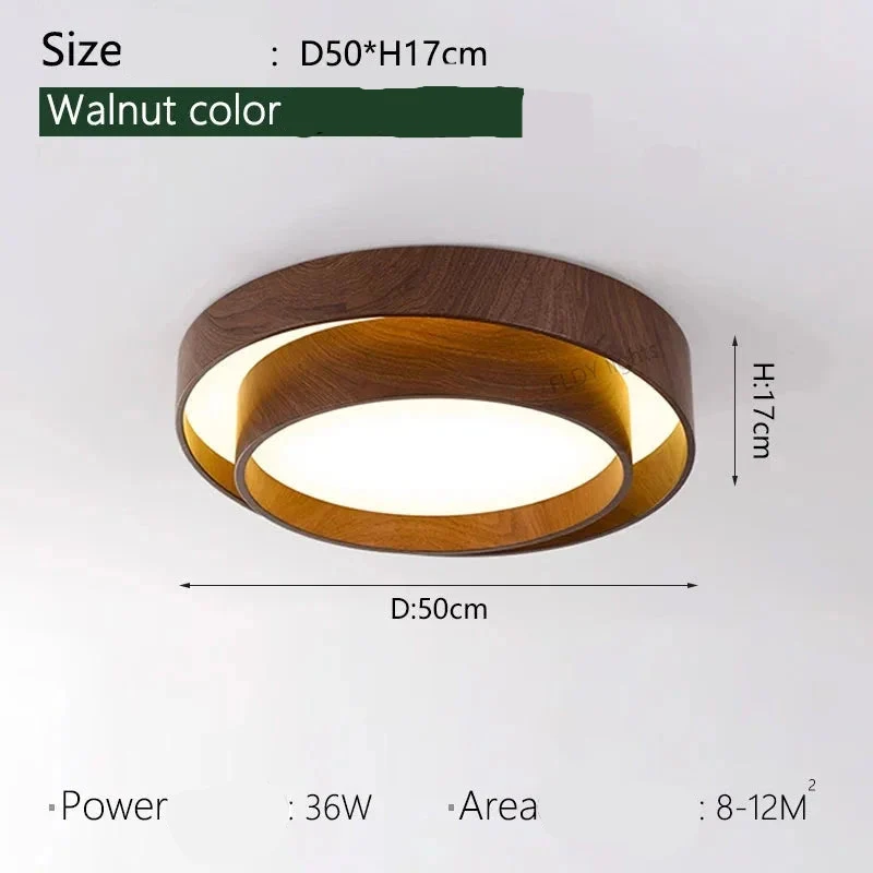 Moderne LED-Deckenleuchte aus Metall für Wohnzimmer – Candelo