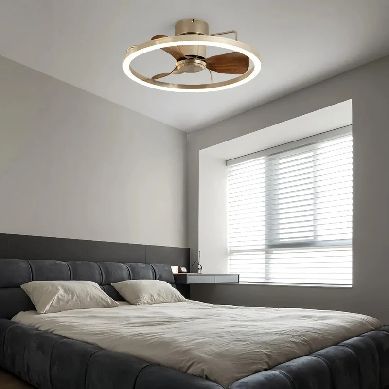 Leiser Deckenventilator mit Licht und Fernbedienung für das Schlafzimmer