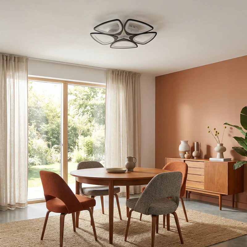 Moderne geometrische LED-Deckenleuchte – Stellure