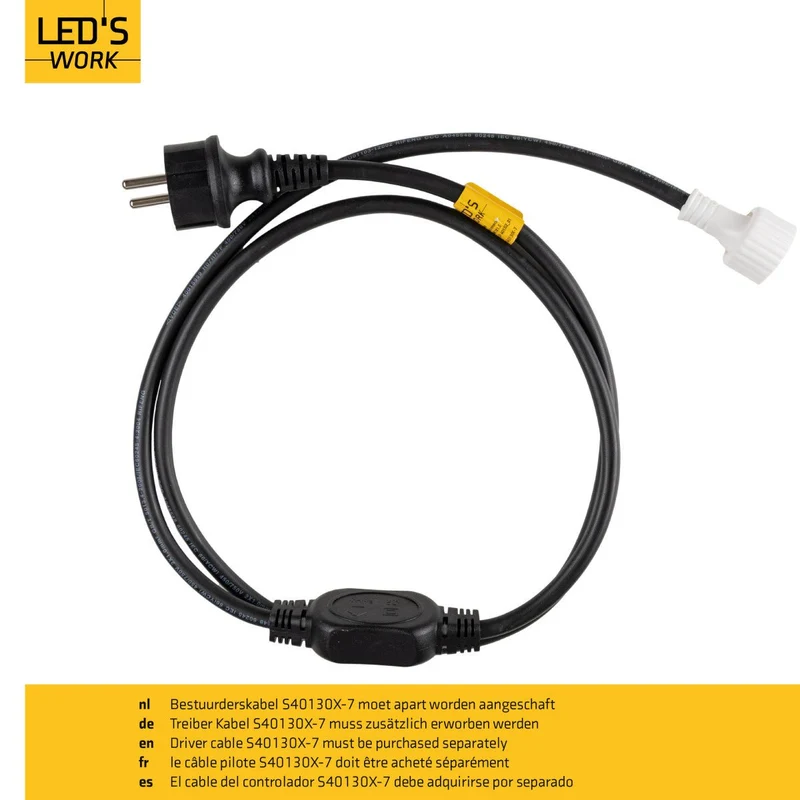 LED Lichtschlauch 370W 40000lm 5000K kaltweiß IP65 - LED's Work