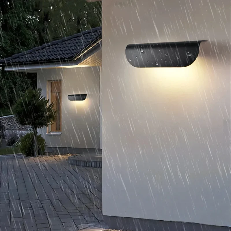 Moderne Design-Außenwandleuchte IP65 für Garten & Terrasse