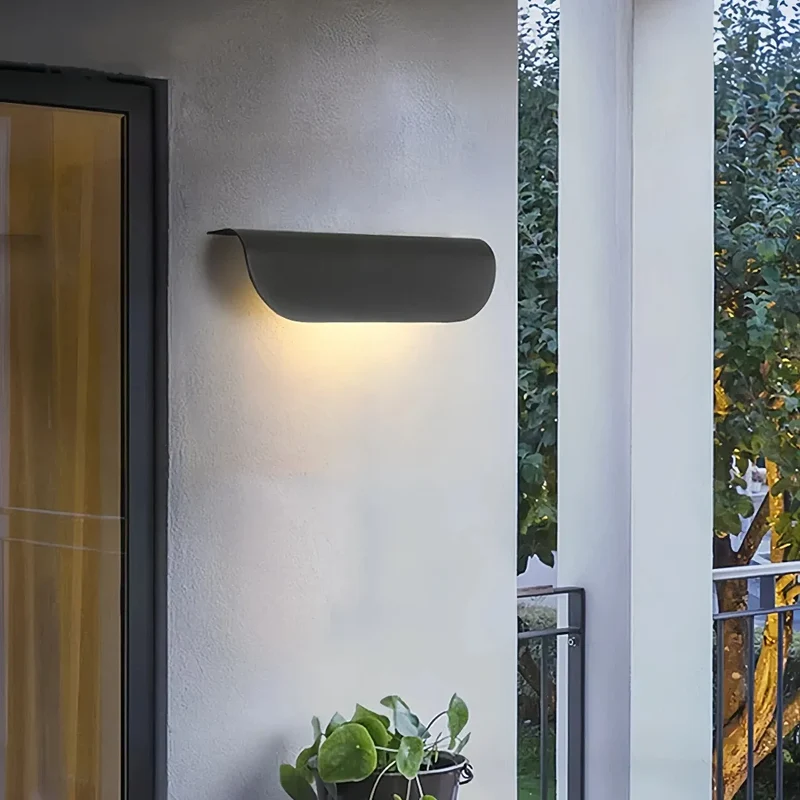 Moderne Design-Außenwandleuchte IP65 für Garten & Terrasse