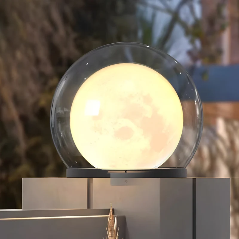 Design-Außenlampe aus Edelstahl – Novalume