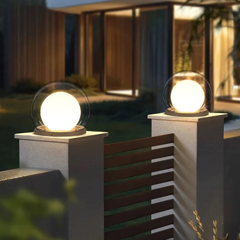 Design-Außenlampe aus Edelstahl – Novalume